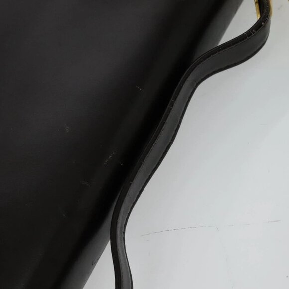 Christian Dior Shoulder Bag Leather Brown Gold - Picture 6 of 16